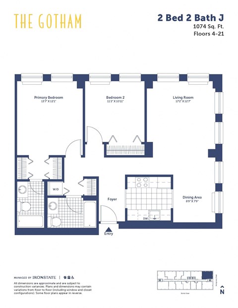 the floor plan